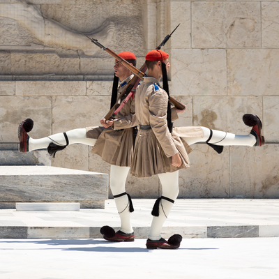 Guards. Athens, August 2015