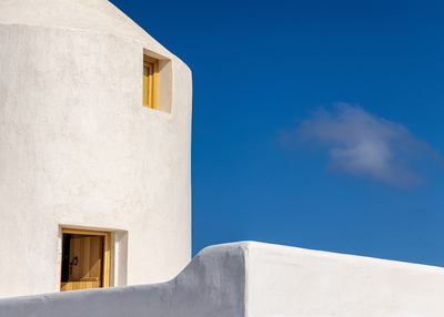 Oia, Santorini, Greece. April 2022