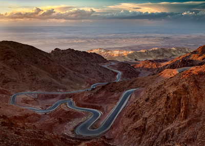 Above Wadi Araba, Jordan. November 2021