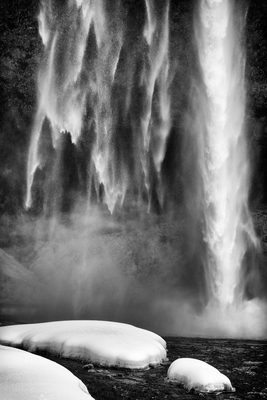 Seljalandsfoss, Iceland. March 2020