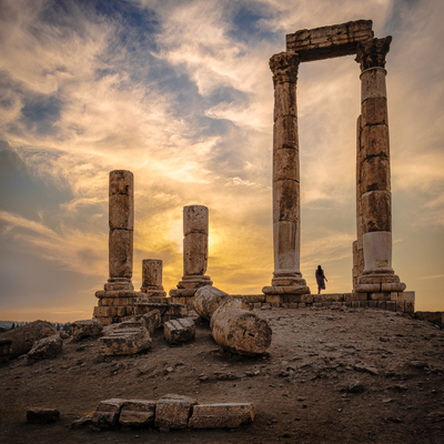 The Citadel. Amman, Jordan. November 2021