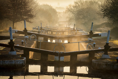 Hatton Locks, Warwickshire. November 2020
