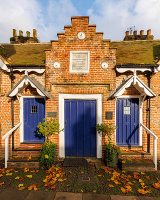 Almshouses. Farnham, Surrey. November