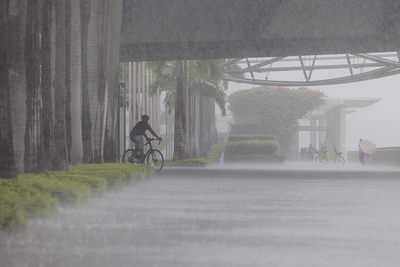 During the Storm, Singapore. 02 November 