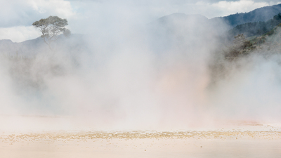 Waiotapu Geothermal Pools, Waikato, NZ. 23 November